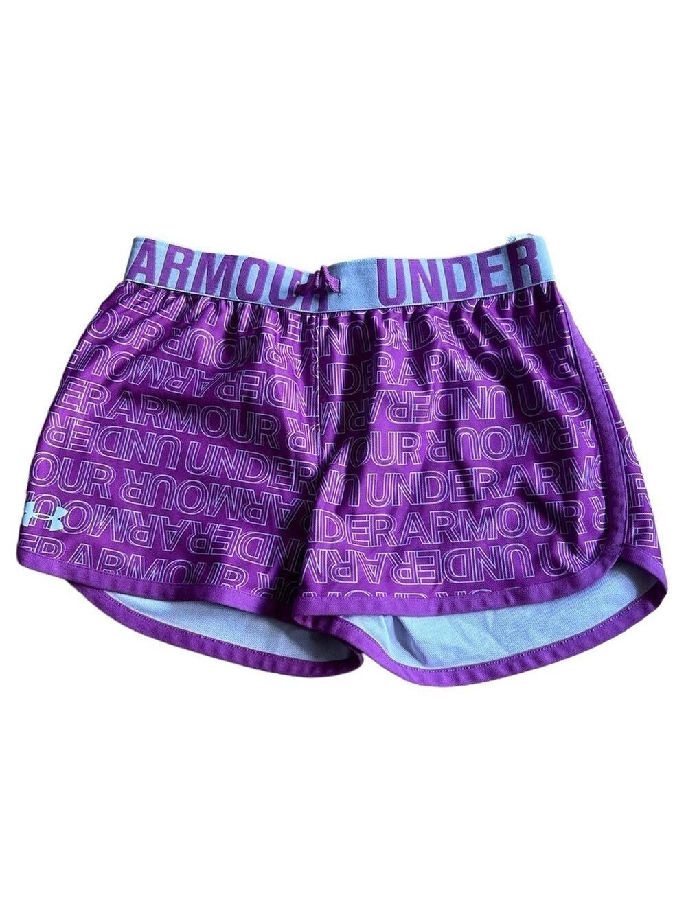 Under Armour Pink Athletic Shorts Youth Extra Large